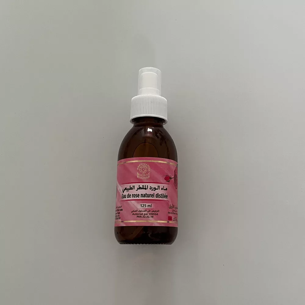 Eau de rose distillée naturelle 125ml au Maroc - Derb 3omar Boutique