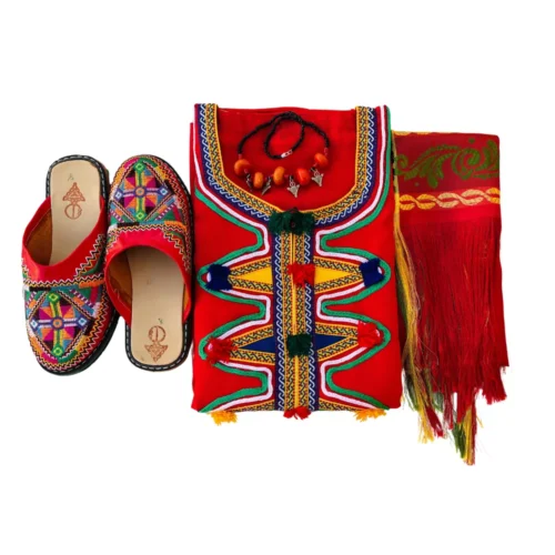 Robe Amazighe Colorée