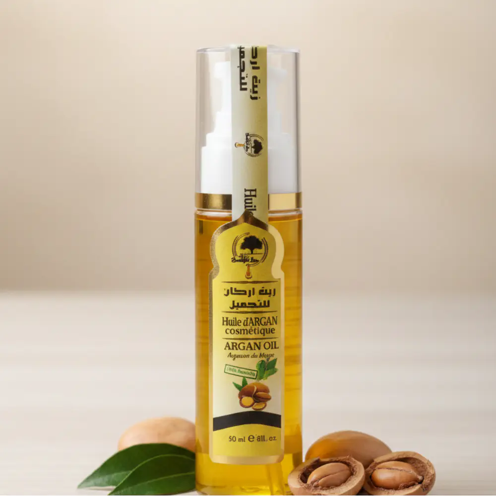 Huile d’Argan Cosmétique 100% Pure & Bio au Maroc - Derb 3omar Boutique