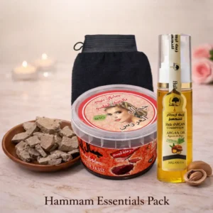 Pack Essentiels Hammam Marocain – Coffret Rituel Spa Complet Pack Hammam